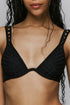 Sarda Holt Flexi Wire Bikini Top Black
