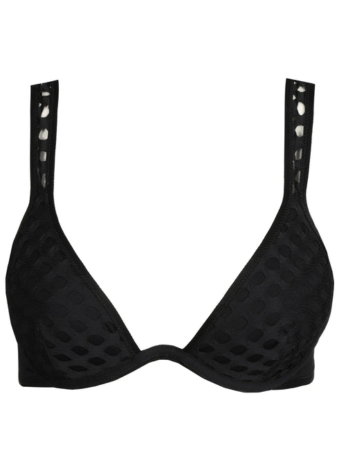Sarda Holt Flexi Wire Bikini Top Black