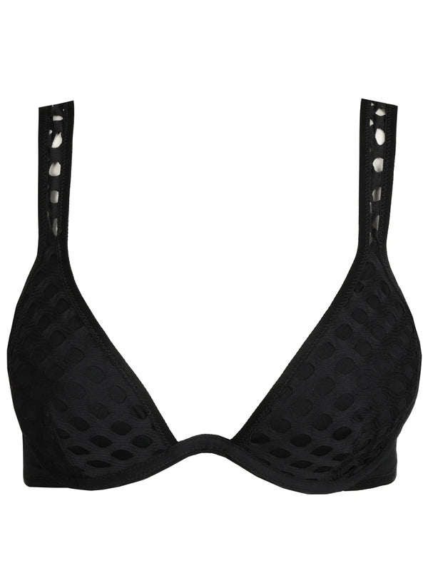Sarda Holt Flexi Wire Bikini Top Black