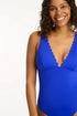 Sea Level Scalloped Longline Tri One Piece