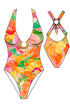 Sunshine 79 Utopia Garden V-Plunge One Piece
