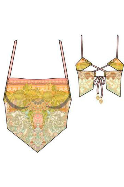 Sunshine 79 Dreamland Sweetheart Midkini Top