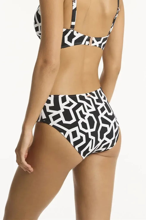 Sea Level Deco Twist Band Mid Pant