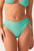 PQ Swim Seafoam Ruched High Waist Bottom