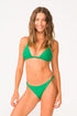 PQ Swim Seaweed Shana Rope Triangle Top