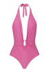 PQ Swim Sorbet Plunge Detail One Piece