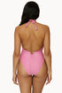 PQ Swim Sorbet Plunge Detail One Piece