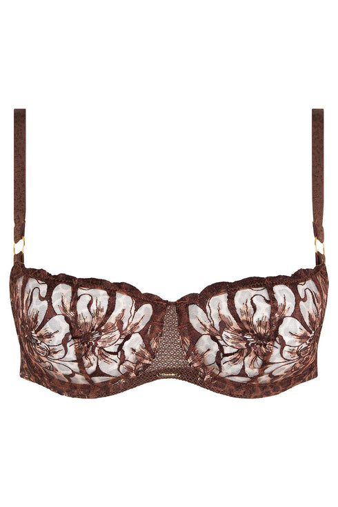 Chantelle Fleurs Lace Unlined Demi Bra