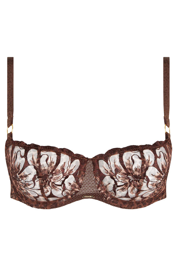 Chantelle Fleurs Lace Unlined Demi Bra