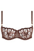 Chantelle Fleurs Lace Unlined Demi Bra