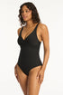 Sea Level Spinnaker Cross Front One Piece