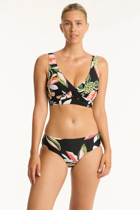 Sea Level Sundown Mid Bikini Pant