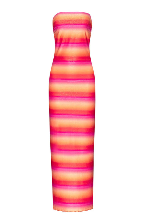 PQ Swim Sunset Glow Sofia Tube Dress