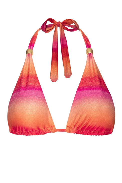 PQ Swim Sunset Glow Sylvie Halter Top