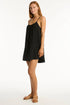 Sea Level Sunset Short Sundress