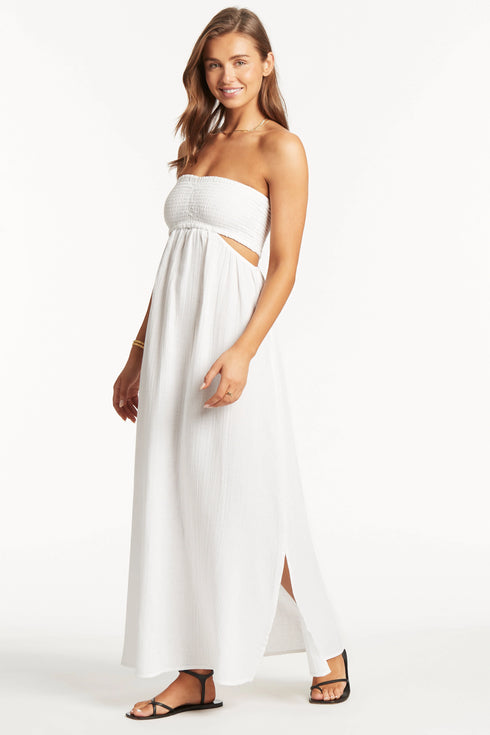 Sea Level Sunset Bandeau Dress