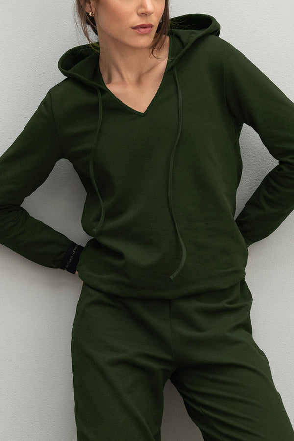 Antigel C37 Tressage Graphic Cotton hoodies