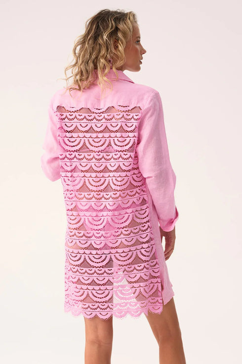 PQ Swim Wisteria Lace Millie Tie Tunic