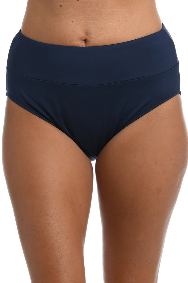 24Th&Ocean Solid Hi-waist Pant