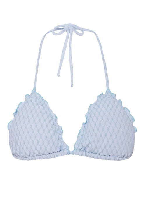 PQ Swim Tallulah Lettuce Edge Tri Top