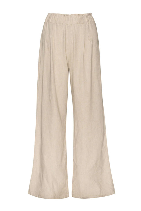 PQ Swim Tan Leo Linen Pant
