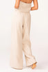 PQ Swim Tan Leo Linen Pant