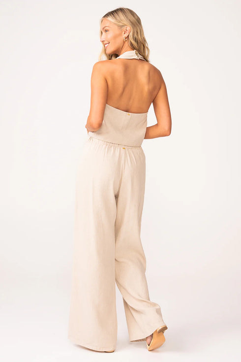 PQ Swim Tan Payton Linen Vest