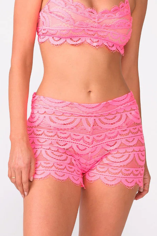 PQ Swim Tulip Lace Short