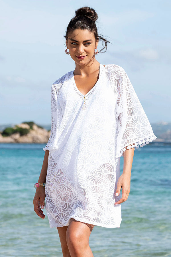 Antigel 06B La Muse Dentelle Tunic Beach Cover-up