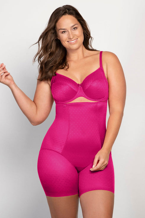 Ulla Meghan High-rise long-leg shorts