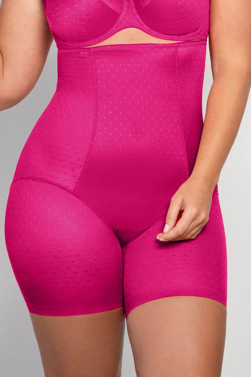 Ulla Meghan High-rise long-leg shorts