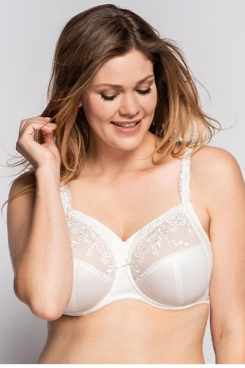 Ulla Ella Bra with underwire and sheer panel