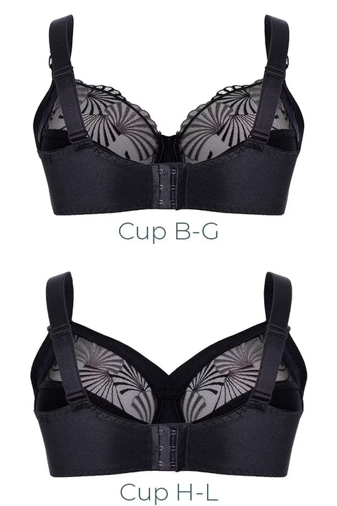 Ulla Emily Bra With Underwire And Sheer Panel