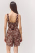 Gottex Beach Life Terra Square Neck Printed Crop Top