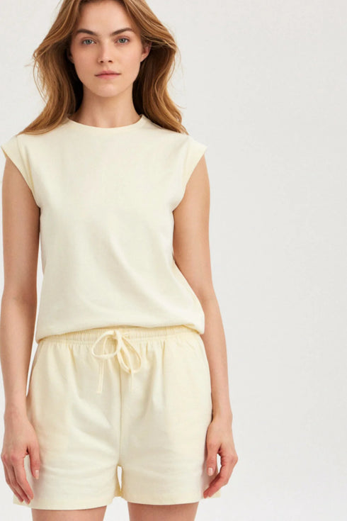 Gottex Beach Life Summer Lounge Cotton Sleeveless Top