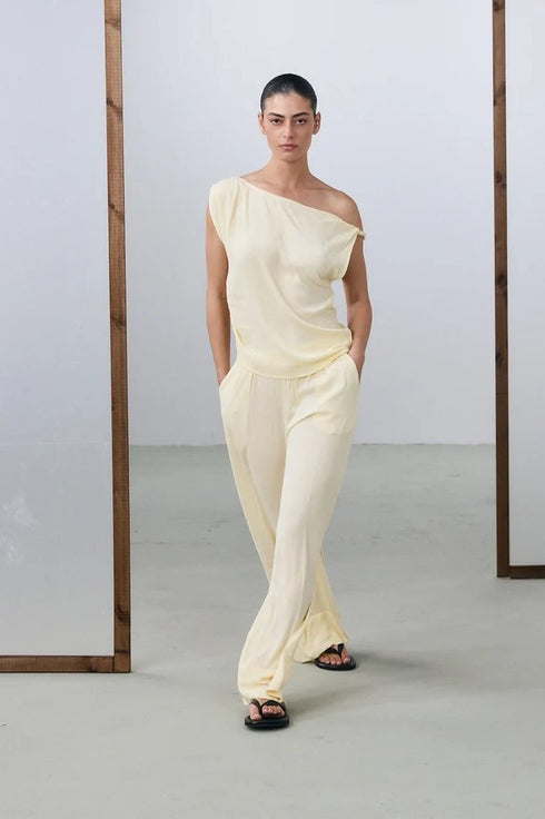 Gottex Beach Life Resort One Shoulder Twist Top