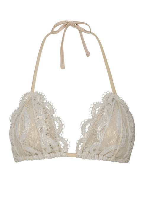PQ Swim Vanilla Lace Tri Top