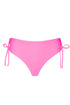 PQ Swim Vivid Pink Ruched High Waist Bottom