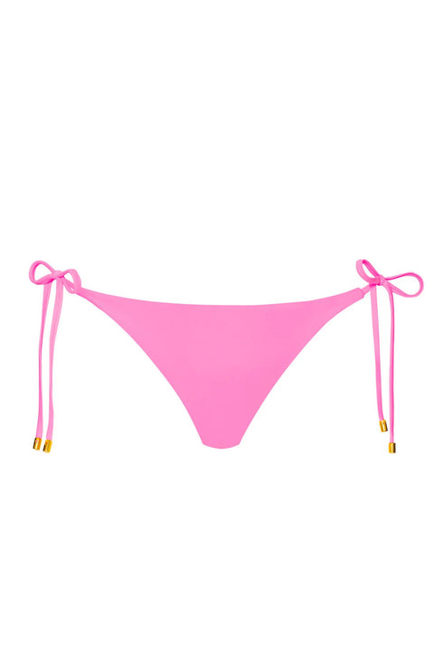 PQ Swim Vivid Pink Tie Side Bottom
