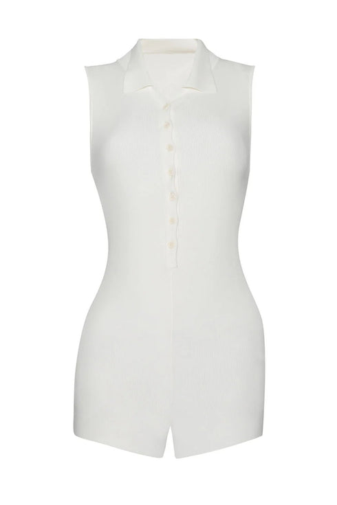 PQ Swim Water Lily Brooks Romper