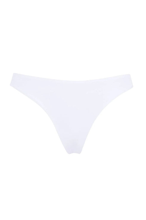 PQ Swim White Sand Basic Ruched Bottoms