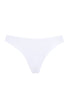 PQ Swim White Sand Basic Ruched Bottoms