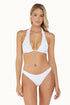 PQ Swim White Sand Basic Ruched Bottoms