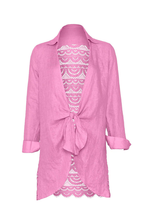 PQ Swim Wisteria Lace Millie Tie Tunic