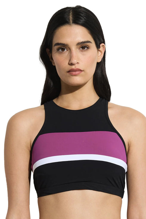 Gottex Free Sport Aqua Chic High Neck Bikini Top