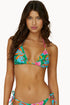 PQ Swim Zinnia Embroidered Tri Top