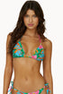 PQ Swim Zinnia Embroidered Tri Top