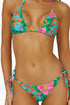 PQ Swim Zinnia Embroidered Tie Bottoms