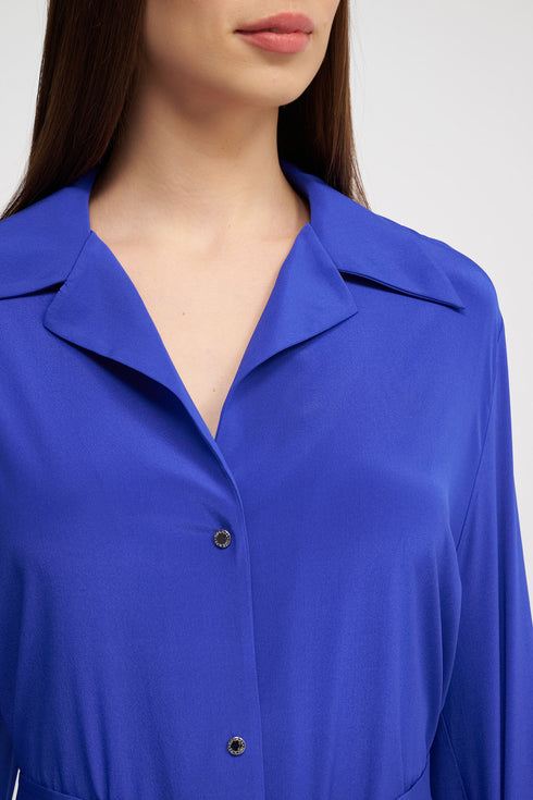 Shan Celine Long Silk Kimono