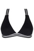 Lise Charmel 35b Energie Nautique N/w Crossed Back Triangle